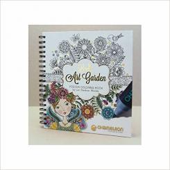 Chameleon Coloring Book, Art Garden 20 Bilder zum selbst designen 