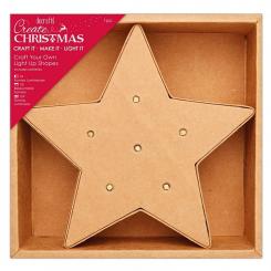 Beleuchtete Formen  Stern Create Christmas inkl. Batterien 