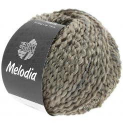 Melodia Lana Grossa, Taupe,Silber Metallic-Glanz     grau/braun 