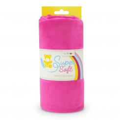 SuperSoft Plüsch Stoff SHORTY 1,5mm Florlänge, 75x100cm, fuchsia 
