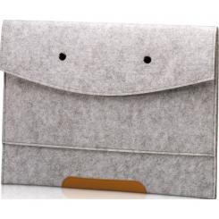 Filztasche mit Druckknopfverschluß 25 x 35cm 