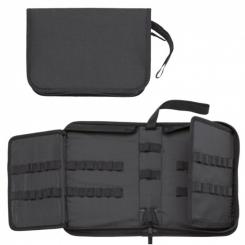 Stiftetasche schwarz, 25,0 x 17,0cm halter, Tusche,versch.Schreibfedern 