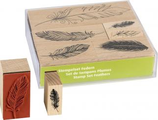 Stempelset Federn 