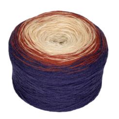 Regenbogen Merino, Farbe 206 4-fädriges Garn, Marrakesch 