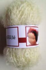 Mohair Bouclé Locke, natur 50g 