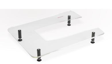 Bernina Stickmodul-Anschiebetisch aus Plexiglas 