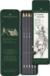 Aquarellbleistift GRAPHITE AQUARELLE 5er Etui 