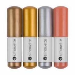 SIL Zeichenstifte metallic 4-farbig sortiert -V2 