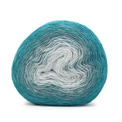 Cotton Degrade Petrol, mit Anl. Dreieckstuch, 800m, 200g 