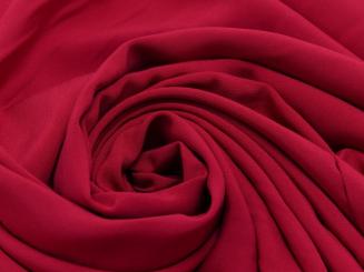 Viscose uni,  rot Breite 140cm 