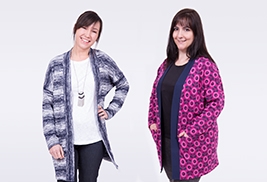 Schnittmuster Cardigan *Carina* by pattydoo Gr. 32-54 