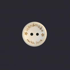 Holzknöpfe Handmade 2 cm Farbe 755 