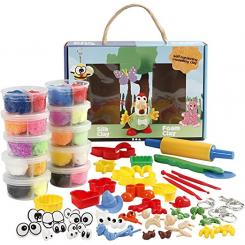 Modellier-Set mit Foam Clay und Silk Clay 