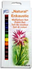 Encaustic Malfarben-Set Natural 14 Farben 