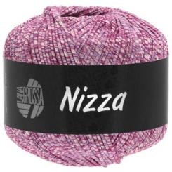 Lana Grossa Nizza, Rosa/Bordeaux/ Gold, Farbe 004 