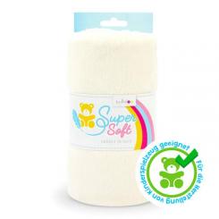 SuperSoft Plüsch Stoff SNUGLY 5mm Florlänge, 75x100cm, ivory 