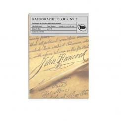Kalligraphieblock No.2, A5, 50 Blatt 95g/m² 