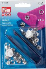 Prym NF-Druckknopf Jersey MS 8mm silberfarbig 