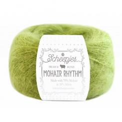 Scheepjes Mohair Rhythm 25g Farbe 672 Smooth   apfelgrün 