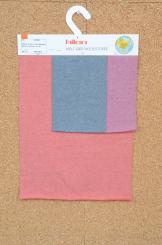 Baumwolljersey *French Terry Melange H/W 18-19  blau 