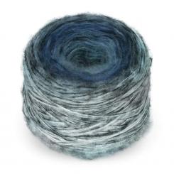 Regenbogen Mohair Mirror, Hortensie 4-fädige Garn, Farbe 804 