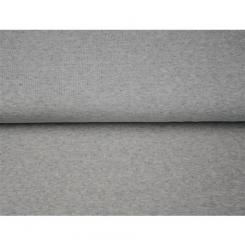 Baumwollrippe uni / grau H/W 18/19 