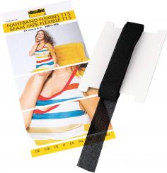 Nahtband Flexibel SB, 1,5cm x 5m Schwarz 