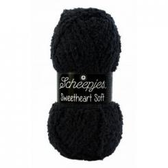 Scheepjes Sweetheart Soft, schwarz Farbe 04 