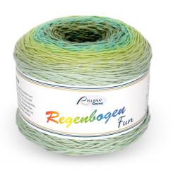 Regenbogen Fun - 630 Ingwer  Tee Farbverlaufsgarn 