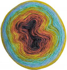 Cotton Degrade Super 6 mit Anl. Dreieckstuch, 