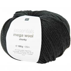 Mega Chunky, Schwarz Farbe 016 