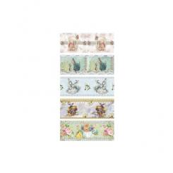 Schrumpffolie Ostern II für Eier 6cm, 5 Schrumpfbanderole 