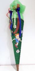 Schultüte Fußballspaß, Bastelset mit 80cm Innentüte 