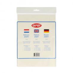 Opry Schnittmusterpapier 3m² transparent 