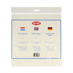 Opry Schnittmusterpapier 2m² transparent 