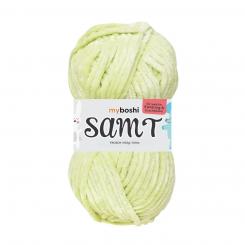 myboshi Samt, Chenille-Garn, Farbe 827 Frosch 