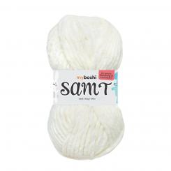 myboshi Samt, Chenille-Garn, Farbe 842 Hase 