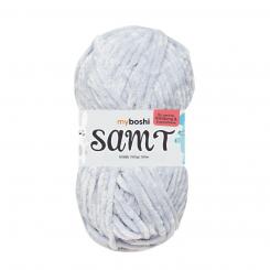 myboshi Samt, Chenille-Garn, Farbe 893 Robbe 