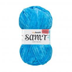 myboshi Samt, Chenille-Garn, Farbe 851 Elefant 