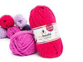 myboshi No.1, Farbe 166 Kirsche 