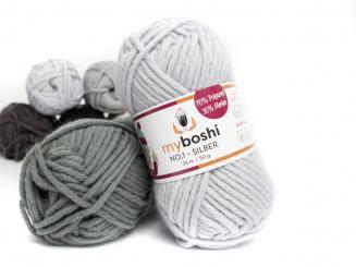 myboshi No.1, Farbe 193 Silber 