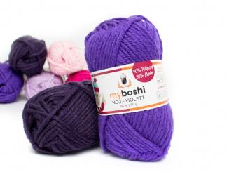myboshi No.1, Farbe 163 Violett 