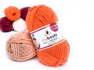 myboshi No.1, Farbe 131 Orange 