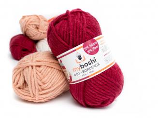 myboshi No.1, Farbe 135 Bordeaux 