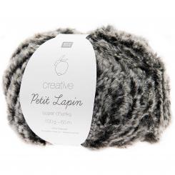 Petit Lapin super chunky, Anthrazit Farbe 008 