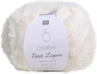 Petit Lapin super chunky , Weiß Farbe 001 