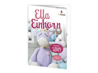 Häkelset Ella Einhorn aus myboshi Samt 