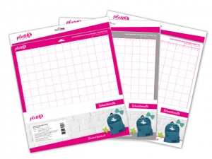 plottiX Schneidematten für SILHOUETT CAMEO, 30,48 x 30,48cm,Stark klebend 