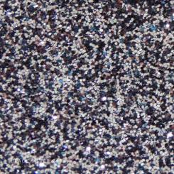 Glitter-949 black silver PVC-Flexfolie 100 x 50 cm mit 