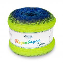 Regenbogen Neon mit Tuch Anleitung, Farbe 1404 